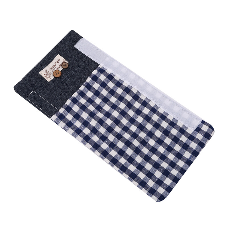 Medvilninis šaldytuvo durelių rankenos dangtis Virtuvės prietaisas Dekoras Šaldytuvas Orkaitė Antiiski apsauga Dviejų durų šaldytuvo durų rankenos dangtis