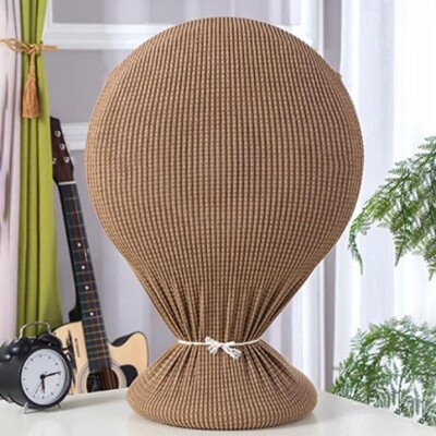 Επαναχρησιμοποιήσιμα ηλεκτρικά καλύμματα ανεμιστήρα ανθεκτικά στη σκόνη Ελαστικά μονόχρωμα μισό τυλιγμένο πανί σκόνης προστατευτικό κάλυμμα ανεμιστήρα βάσης