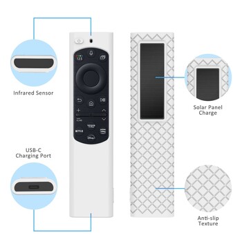 Нов предпазен калъф за дистанционно управление Samsung Bn59tv против изгубване и падане, прахоустойчив силиконов универсален защитен калъф