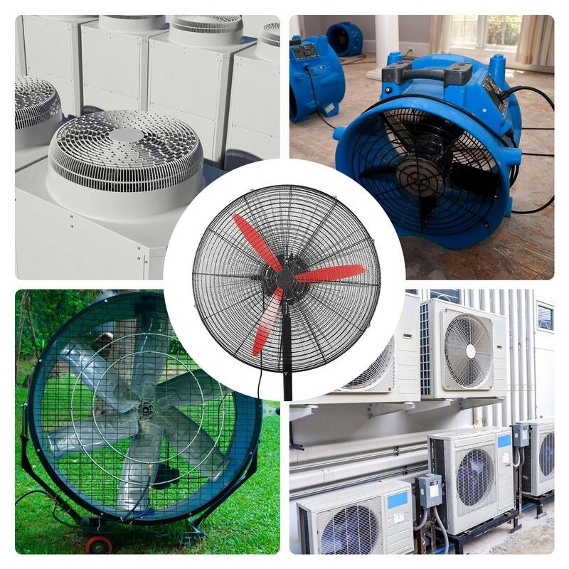 Ηλεκτρικό κάλυμμα ανεμιστήρα Προστατευτικό δακτύλων με προστασία από τη σκόνη Στρογγυλό κάλυμμα διχτυωτού ανεμιστήρα κατά του τσιμπήματος χεριών Μεγάλο κάλυμμα διχτυού για ανεμιστήρα βάθρου