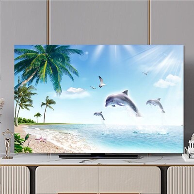 Naujas televizoriaus gaubtas, 32–75 colių valiuta, pakabinamas LCD televizoriaus gaubtas.