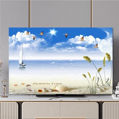 Naujas televizoriaus gaubtas, 32–75 colių valiuta, pakabinamas LCD televizoriaus gaubtas.