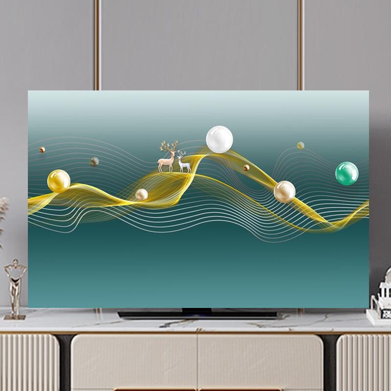 Naujas televizoriaus gaubtas, 32–75 colių valiuta, pakabinamas LCD televizoriaus gaubtas.