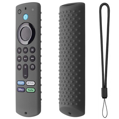 Uus silikoonkattega pestav kukkumisvastane kaitseümbris Amazon Fire TV Stick 4k Max libisemiskindla kestaga silikoonümbrisele