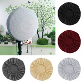 Polüester elastne ventilaatori tolmukate ümmargune pooleldi pakitud ventilaatori kaitseriie elastne küttekeha kate majapidamises hoiuruumi võrgu kate