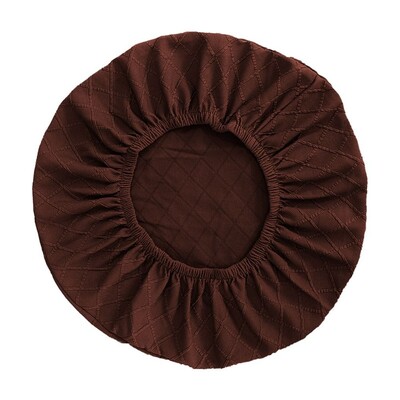 Polüester elastne ventilaatori tolmukate ümmargune pooleldi pakitud ventilaatori kaitseriie elastne küttekeha kate majapidamises hoiuruumi võrgu kate