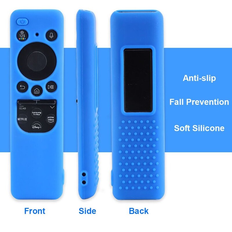 Capac pentru telecomandă TV solară 2024 Înveliș moale rezistent la șocuri Protector din silicon lavabil pentru Samsung BN59-01432A 01432J