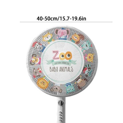 Zaštitni poklopac ventilatora Postolje za crtani film Poklopac za ventilator Poklopac za prašinu Navlaka za ventilator za djecu Mrežasti poklopac za zaštitu prstiju u stojećem ventilatoru