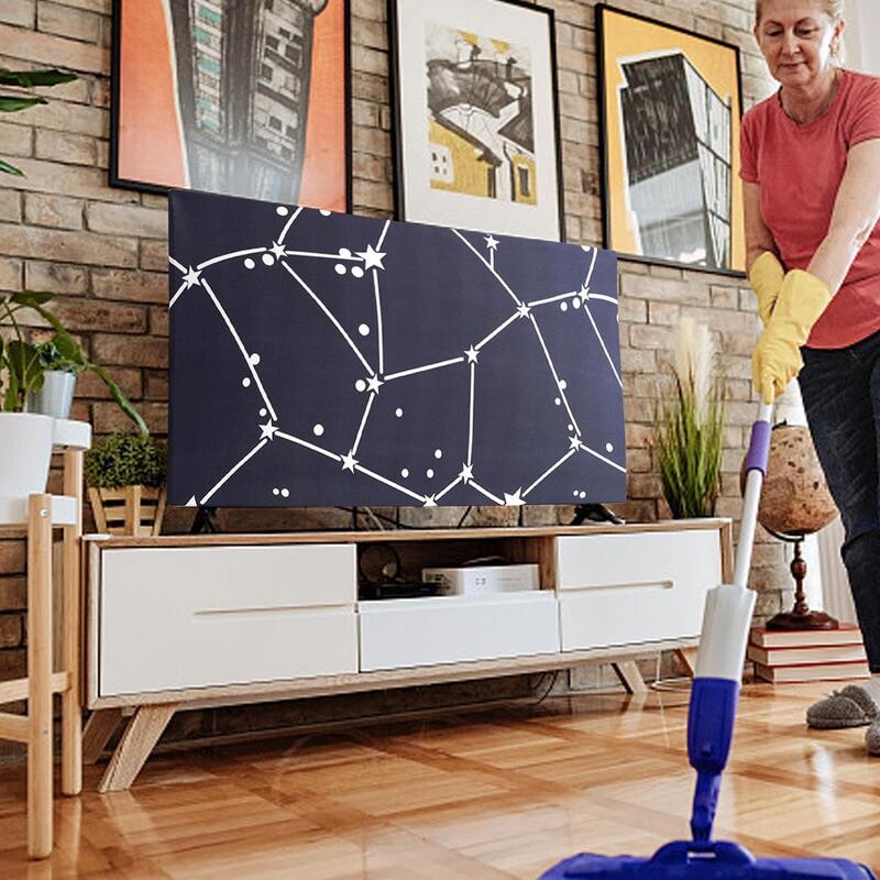Televizoriaus gaubtas nuo dulkių 32 colių 43 colių 45 colių 65 colių buitinis pakabinamas LCD televizoriaus dangtelis Universalus dangtelis