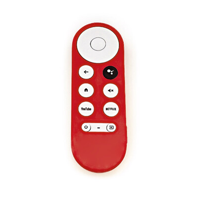 Silikoonümbris Chromecasti jaoks Google TV 2020 Voice Remote põrutuskindel kaitsekate 2020 Chromecast Voice Remote jaoks