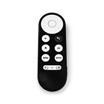 Silikoonümbris Chromecasti jaoks Google TV 2020 Voice Remote põrutuskindel kaitsekate 2020 Chromecast Voice Remote jaoks