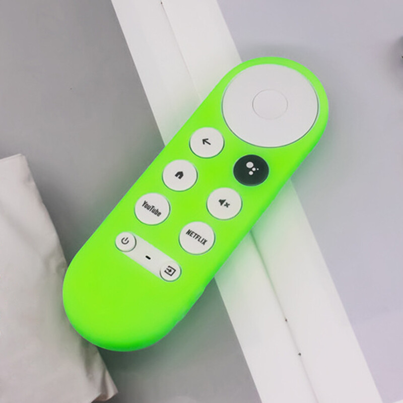 Silikoonümbris Chromecasti jaoks Google TV 2020 Voice Remote põrutuskindel kaitsekate 2020 Chromecast Voice Remote jaoks