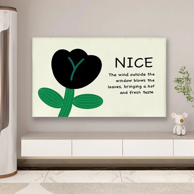 TV ekrano dangtelis LCD apsauga nuo dulkių dangtelis buitinis pakabinamas televizoriaus dangtelis poliesteris elastinis audinys prancūziško kremo vėjo televizoriaus dangtelis