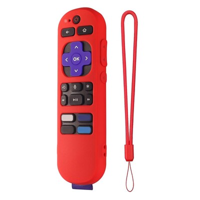 Κάλυμμα τηλεχειριστηρίου ROKUTV Λαστιχένια θήκη σιλικόνης για RokuExpress 4K+ Streaming Stick TV Τηλεχειριστήριο Shell Remote Protective Sleeve