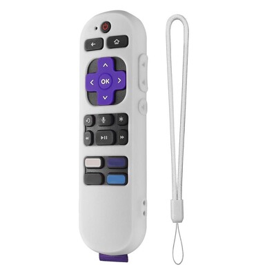 Κάλυμμα τηλεχειριστηρίου ROKUTV Λαστιχένια θήκη σιλικόνης για RokuExpress 4K+ Streaming Stick TV Τηλεχειριστήριο Shell Remote Protective Sleeve