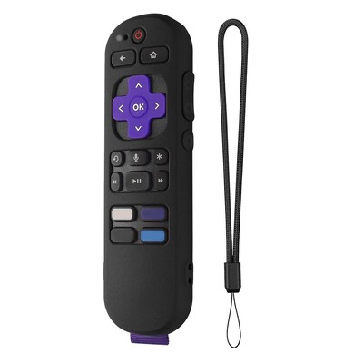 Κάλυμμα τηλεχειριστηρίου ROKUTV Λαστιχένια θήκη σιλικόνης για RokuExpress 4K+ Streaming Stick TV Τηλεχειριστήριο Shell Remote Protective Sleeve