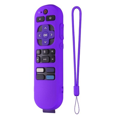 Κάλυμμα τηλεχειριστηρίου ROKUTV Λαστιχένια θήκη σιλικόνης για RokuExpress 4K+ Streaming Stick TV Τηλεχειριστήριο Shell Remote Protective Sleeve