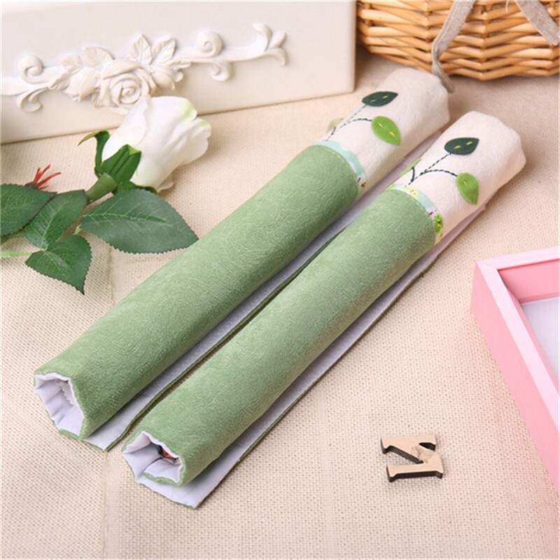 2 vnt. šaldytuvo durelių rankenos dangteliai šaldytuvas su dvigubomis durelėmis, šilta rankena, neslysta, pirštinės, virtuvės namų dekoravimo elementai