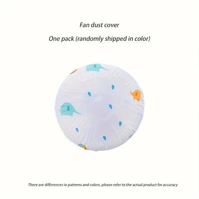 1 τμχ Στρογγυλή κεφαλή ανεμιστήρα Αδιάβροχο κάλυμμα σκόνης οικιακό ηλεκτρικό ανεμιστήρα Προστατευτικό κάλυμμα ανεμιστήρα