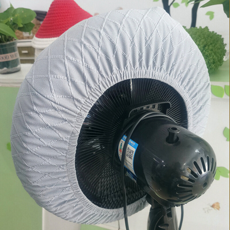 Capac de praf pentru ventilator Carcasă de ventilator all-inclusive Husă de încălzire Carcasă de protecție Depozitare pentru uz casnic Covă pentru ventilator Pânză de praf elastică pe jumătate învelită