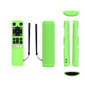 Αντιολισθητικό κάλυμμα τηλεχειριστηρίου τηλεόρασης σιλικόνης Αντιολισθητικό προστατευτικό περίβλημα αντικραδασμικής θήκης για TCL RC802V FMR1 FNR1