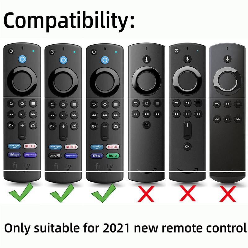 Täiesti uus silikoonkattega pestav kukkumisvastane kaitseümbris Fire TV Stick 4k Max libisemiskindla kestaga silikoonümbrisele