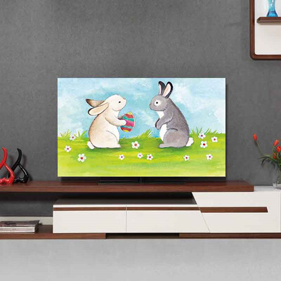 Naujas madingas televizoriaus dangtelis, atsparus dulkėms, buitinis 38/42/46/50/55/60 colių pakabinamas batas Netinka LCD televizoriui. Paprastas televizoriaus dangtelis nuo dulkių