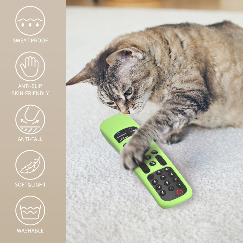 Silikoonümbrised LG Smart TV jaoks Põrutuskindlad Magic kaugjuhtimispuldi ümbris LG MR22GA MR21GA MR23GA kaitsekatted