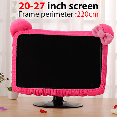 Jauks, putekļu necaurlaidīgs datoru apkārtējais piezīmjdatora monitors Dekoratīvais vāciņš Aizsargvāks 1piece Пылезащитный Чехол Для Компьютера