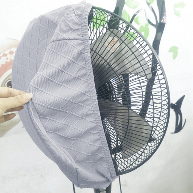 Ümmargune elektriline ventilaatori kate Tolmukate Universaalne kõikehõlmav ventilaatori kaitsekate Kodumajapidamises kasutatavate panipaikade kate Ohutus Tolmukindel kate