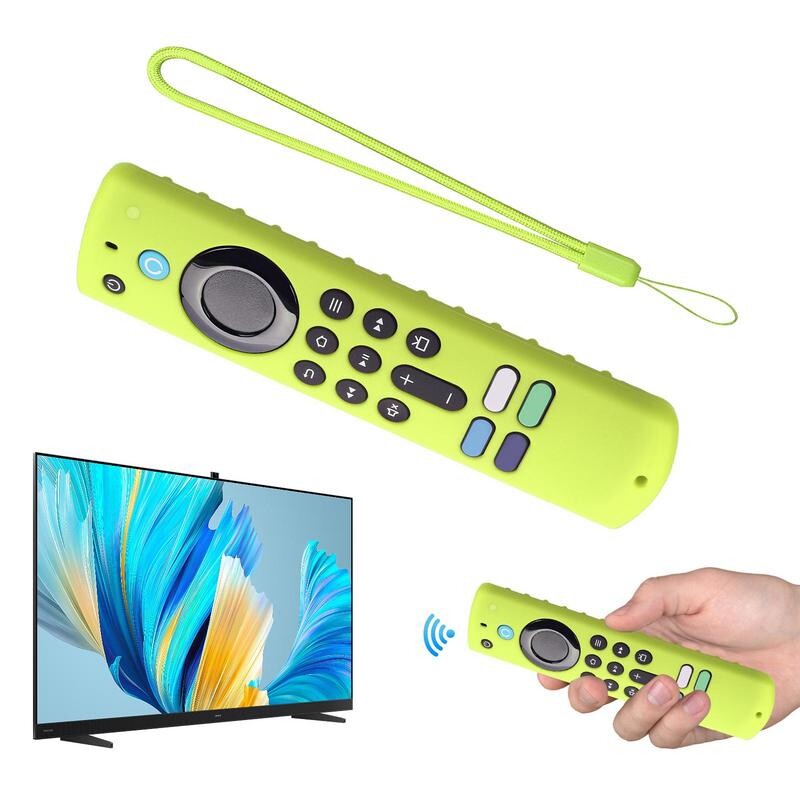 Νέο Amazon Fire TV Stick 4K 2023 Τηλεχειριστήριο κάλυμμα θήκης σιλικόνης Αντιπτωτικό, ανθεκτικό στη σκόνη, αντικραδασμικό μανίκι δέρματος κατά της πτώσης