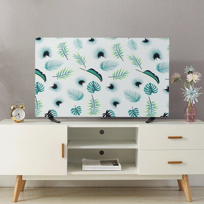 Modernūs spausdinti televizoriaus dangteliai, viskas įskaičiuota, dulkių nepraleidžianti apsauga, skirta LCD kompiuterio elastingumui, buitinė plaunama apsauga nuo užsiteršimo