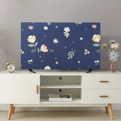 Modernūs spausdinti televizoriaus dangteliai, viskas įskaičiuota, dulkių nepraleidžianti apsauga, skirta LCD kompiuterio elastingumui, buitinė plaunama apsauga nuo užsiteršimo