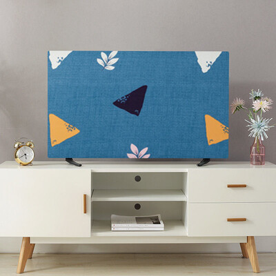 Modernūs spausdinti televizoriaus dangteliai, viskas įskaičiuota, dulkių nepraleidžianti apsauga, skirta LCD kompiuterio elastingumui, buitinė plaunama apsauga nuo užsiteršimo