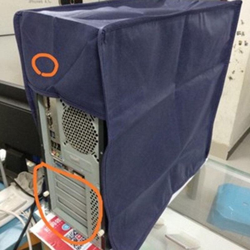 3 vnt. nuo 19 iki 34 colių stalinio kompiuterio dangtelis nuo dulkių Mėlynas LCD ekrano dangtelis Patvarus kompiuterio apsauginis dangtelis kompiuteriui