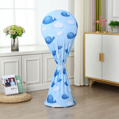 Põrandaventilaatori kate Kaitsekattega ventilaatori ümbris kõikehõlmav elastne põrandal seisev täieliku kattega universaalne elektriline ventilaatori hoiukott