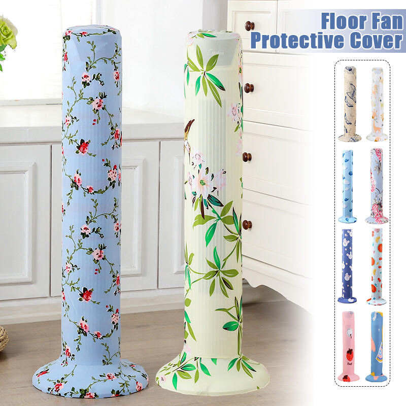 Põrandaventilaatori kate Kaitsekattega ventilaatori ümbris kõikehõlmav elastne põrandal seisev täieliku kattega universaalne elektriline ventilaatori hoiukott