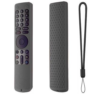 Torbica za daljinski upravljač za Xiaomi Mi 4S TV daljinski poklopac Silikonska zaštitna zaštita otporna na udarce s držačem za kontrolu užeta