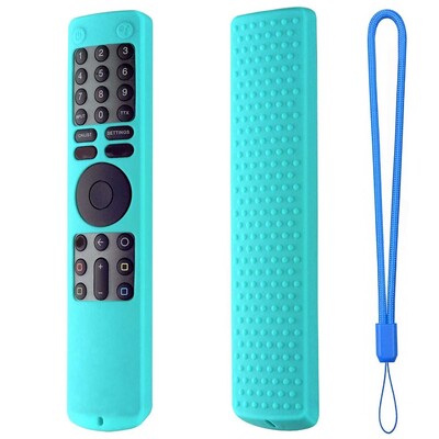 Torbica za daljinski upravljač za Xiaomi Mi 4S TV daljinski poklopac Silikonska zaštitna zaštita otporna na udarce s držačem za kontrolu užeta