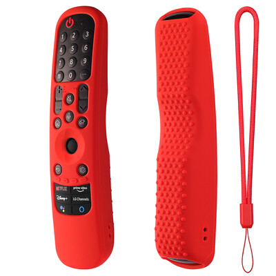 Kaugjuhtimispuldi kate LG juhtümbrisele, mis ühildub LG Smart TV MR21GA MR22GA/MR23GA Magic Remote silikoonist kaitseümbrisega