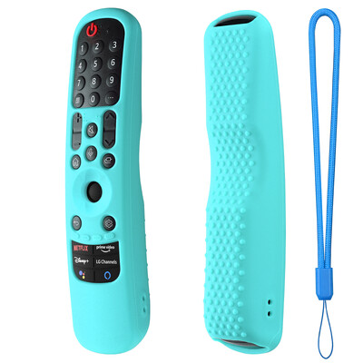 Kaugjuhtimispuldi kate LG juhtümbrisele, mis ühildub LG Smart TV MR21GA MR22GA/MR23GA Magic Remote silikoonist kaitseümbrisega
