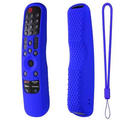 Kaugjuhtimispuldi kate LG juhtümbrisele, mis ühildub LG Smart TV MR21GA MR22GA/MR23GA Magic Remote silikoonist kaitseümbrisega