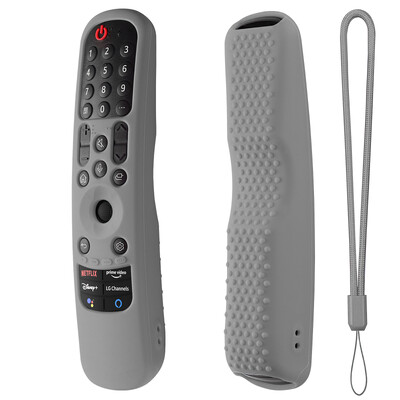 Kaugjuhtimispuldi kate LG juhtümbrisele, mis ühildub LG Smart TV MR21GA MR22GA/MR23GA Magic Remote silikoonist kaitseümbrisega
