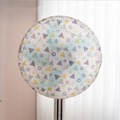 PEVA Ηλεκτρικός ανεμιστήρας Προστατευτικό κάλυμμα προστασίας από τη σκόνη Οικιακό πάτωμα ανεμιστήρα τσάντα προστασίας Cartoon Κάλυμμα ανεμιστήρα εκτύπωσης Στρογγυλό κάλυμμα ανθεκτικό στη σκόνη