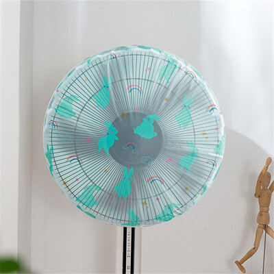 PEVA Ηλεκτρικός ανεμιστήρας Προστατευτικό κάλυμμα προστασίας από τη σκόνη Οικιακό πάτωμα ανεμιστήρα τσάντα προστασίας Cartoon Κάλυμμα ανεμιστήρα εκτύπωσης Στρογγυλό κάλυμμα ανθεκτικό στη σκόνη