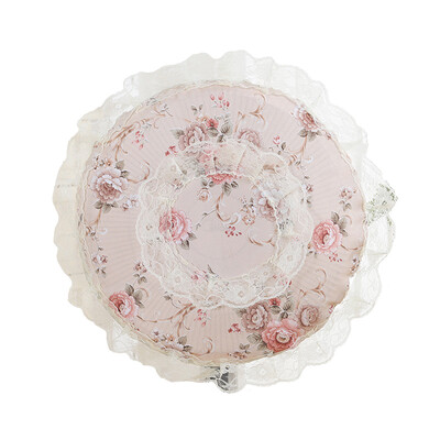 Stojeće navlake za ventilatore Čipkasti cvjetni ukrasni ventilator Poklopac za prašinu Kućni univerzalni okrugli podni ventilator Zaštitna torbica protiv prignječenja prstiju