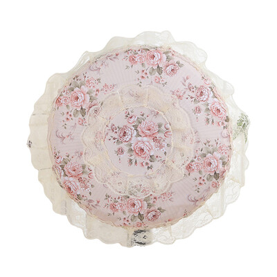 Stojeće navlake za ventilatore Čipkasti cvjetni ukrasni ventilator Poklopac za prašinu Kućni univerzalni okrugli podni ventilator Zaštitna torbica protiv prignječenja prstiju