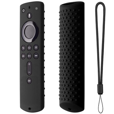Kaugjuhtimisümbris Amazon Fire TV Stick 4K 2018 kaugjuhtimispuldi silikoonist ümbrise kaitseümbrisele Fire TV Sticki 2. 4. põlvkonna jaoks