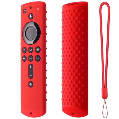 Kaugjuhtimisümbris Amazon Fire TV Stick 4K 2018 kaugjuhtimispuldi silikoonist ümbrise kaitseümbrisele Fire TV Sticki 2. 4. põlvkonna jaoks