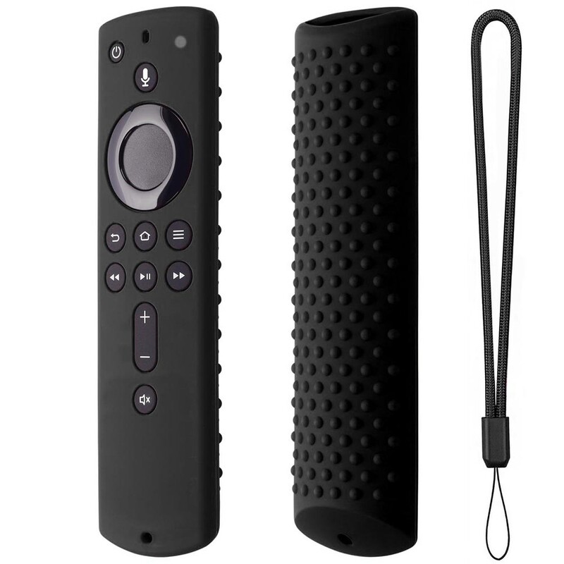 Kaugjuhtimisümbris Amazon Fire TV Stick 4K 2018 kaugjuhtimispuldi silikoonist ümbrise kaitseümbrisele Fire TV Sticki 2. 4. põlvkonna jaoks
